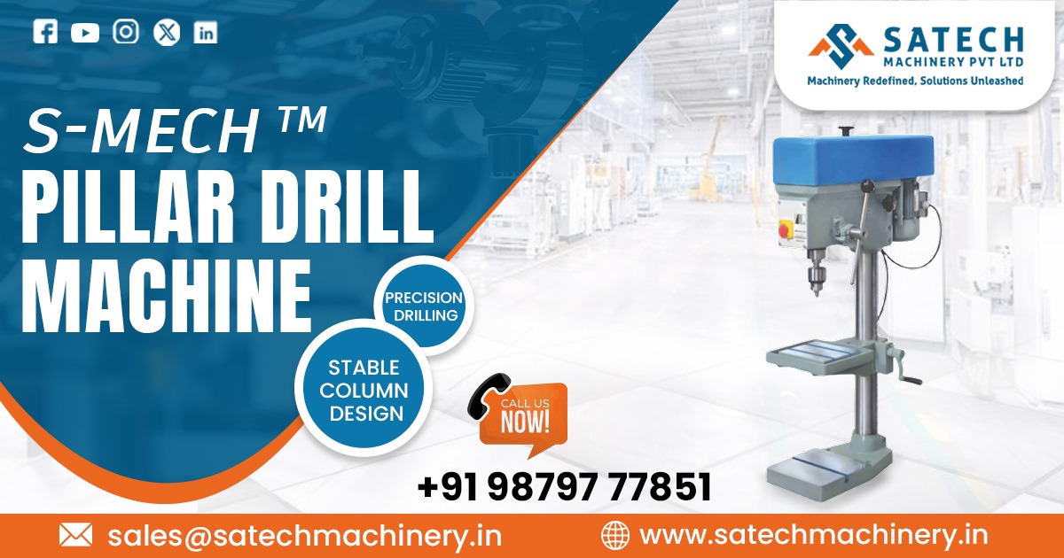 Supplier of Pillar Drill Machine in Odisha