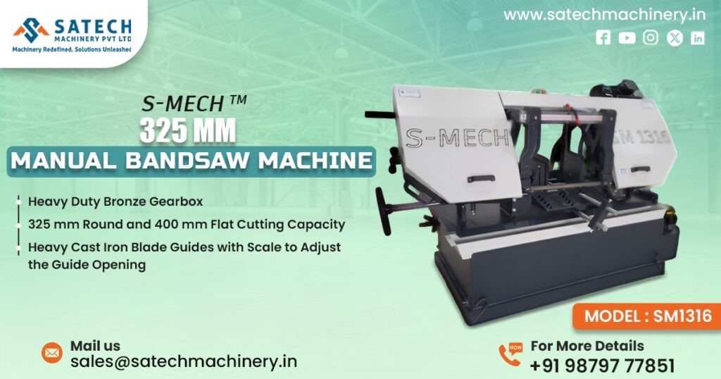 325 mm Manual Bandsaw Machine in Maharashtra