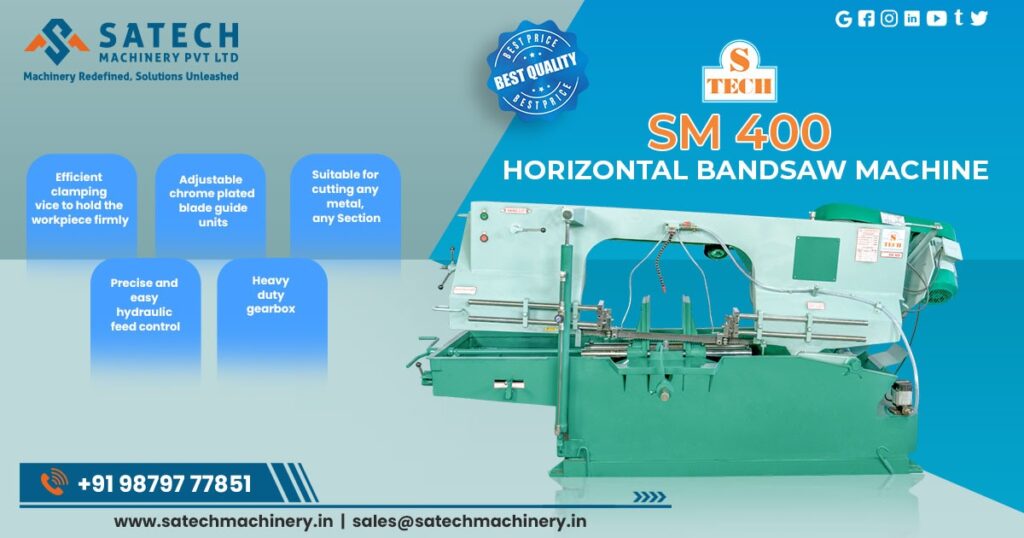 400 mm Horizontal Bandsaw Machine in Maharashtra