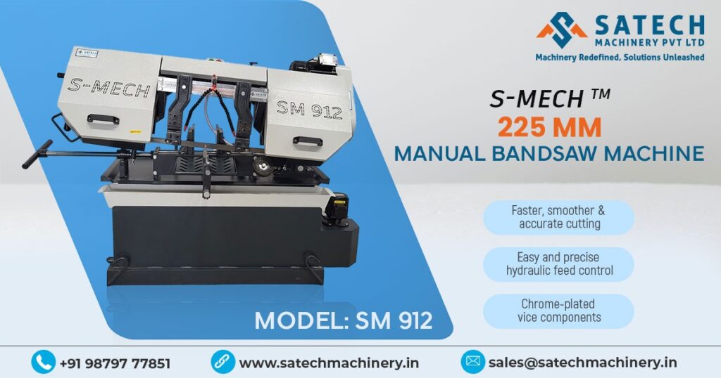 225 mm Manual Bandsaw Machine in Karnataka