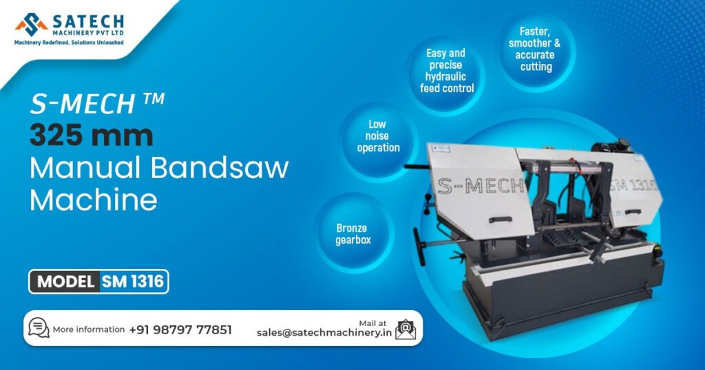 SM 1316 Manual Bandsaw Machine in West Bengal