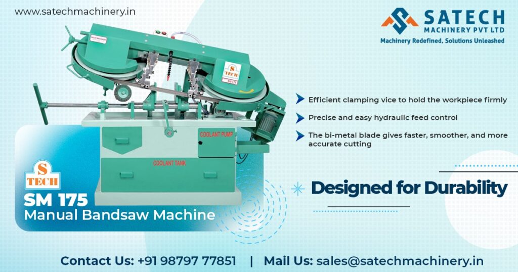 175 mm Manual Bandsaw Machine in Bengaluru