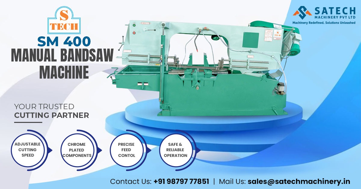 Hinge Type Manual Bandsaw Machine Supplier in Thane