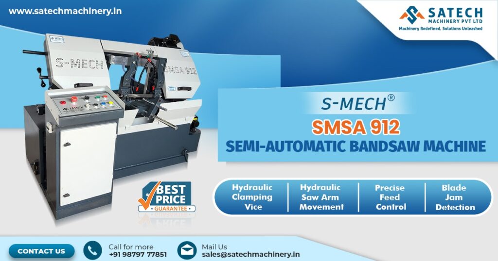 Semi-Automatic Bandsaw Machine in Latur