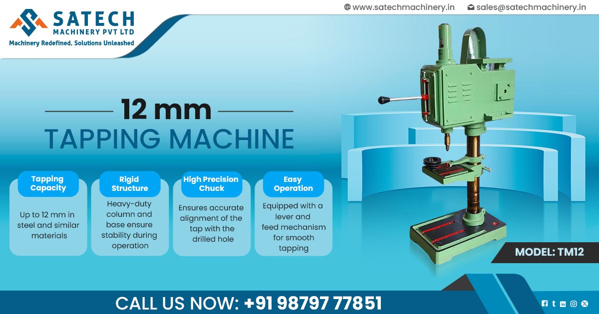 12 mm Tapping Machine in Jalna