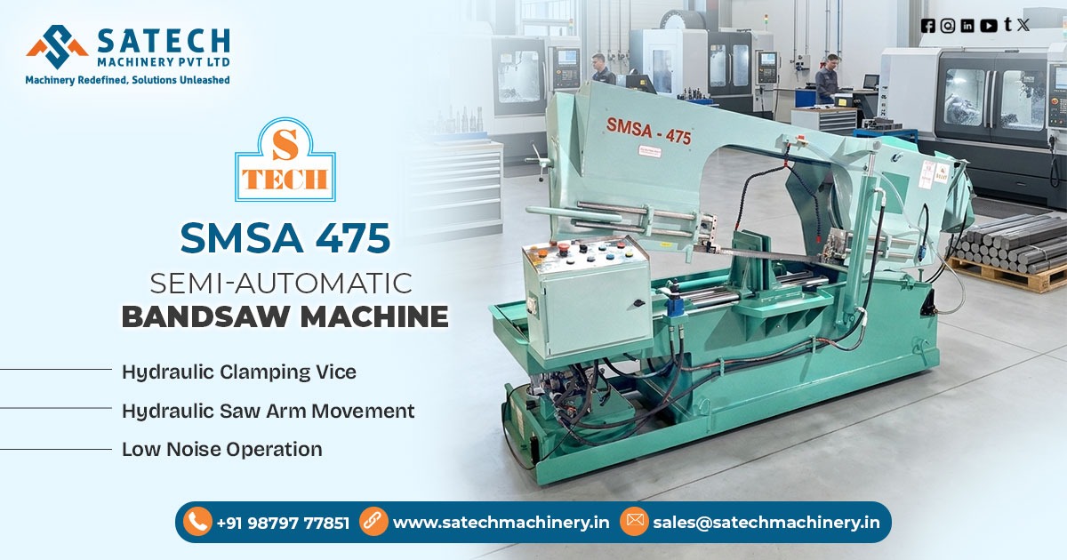 Semi-Automatic Bandsaw Machine Manufacturer