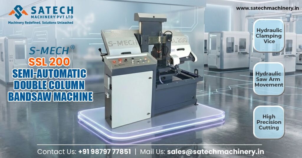 Semi-Automatic Double Column Bandsaw Machine Manufacturer