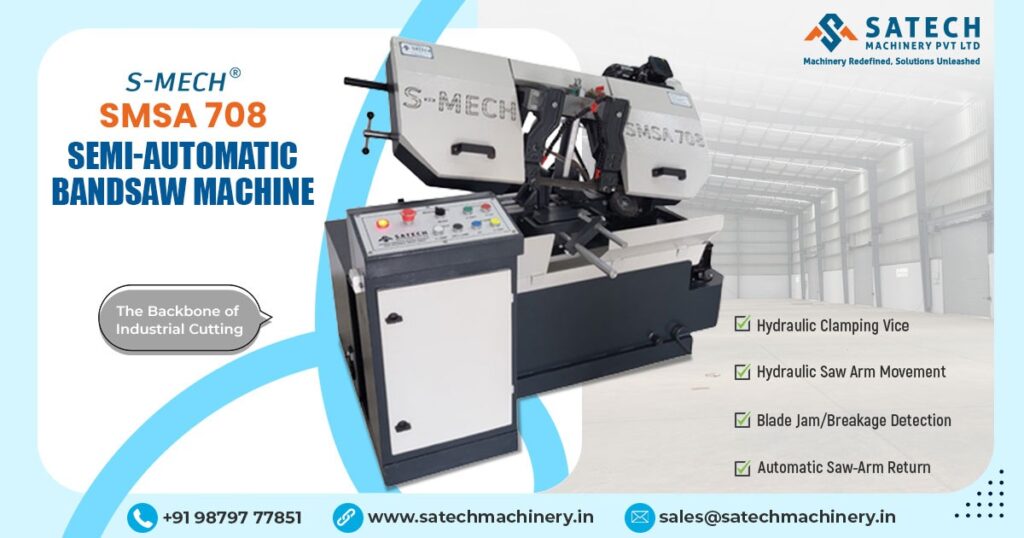 Semi-Automatic Horizontal Bandsaw Machine Manufacturer