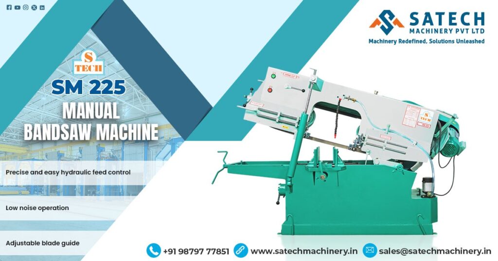 What Is a Pivot Type Manual Bandsaw Machine and How Does It Work?