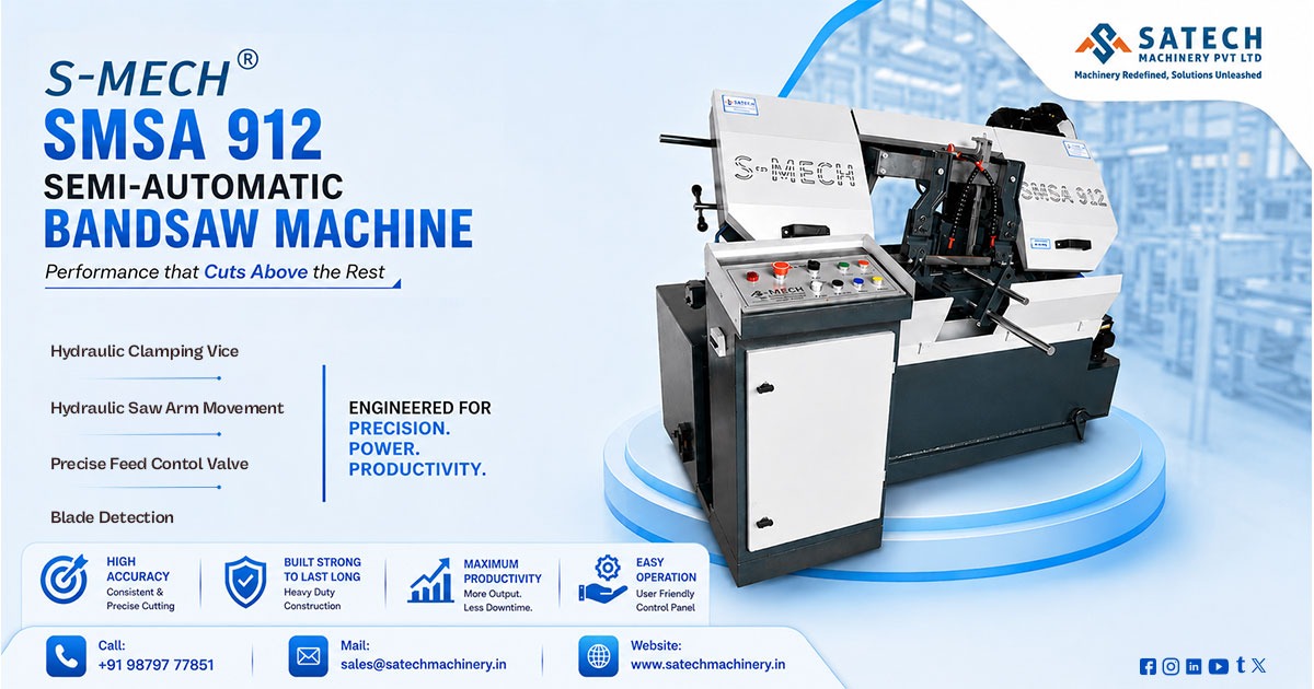 Automatic Bandsaw Machine Manufacturer & Supplier Pune