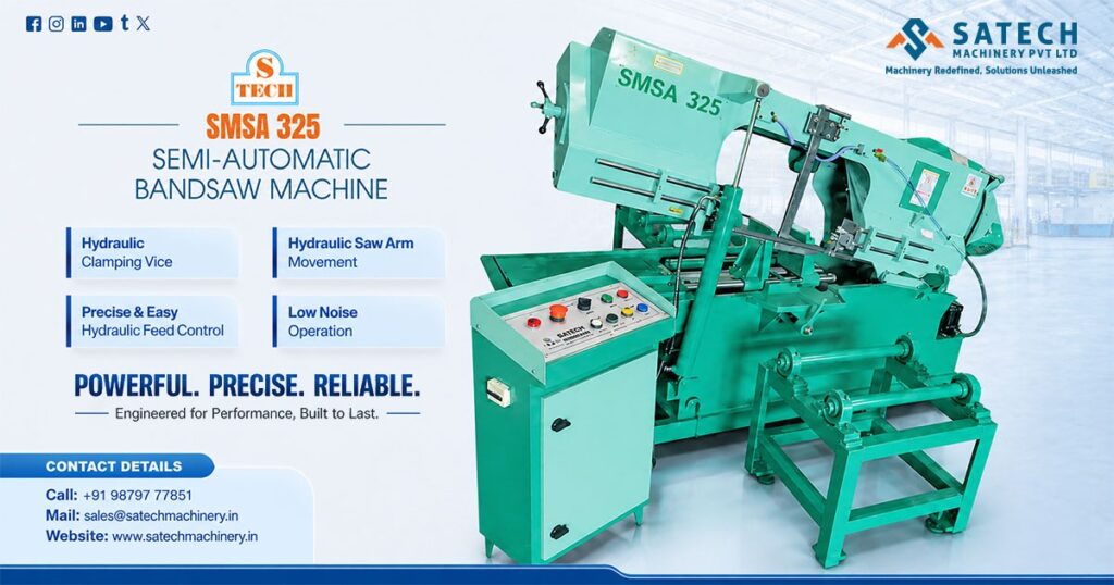 325 mm Metal Cutting Bandsaw Machine in Bengaluru