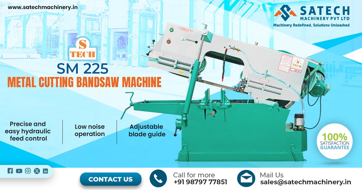 Metal Cutting Bandsaw Machine in Kanchipuram