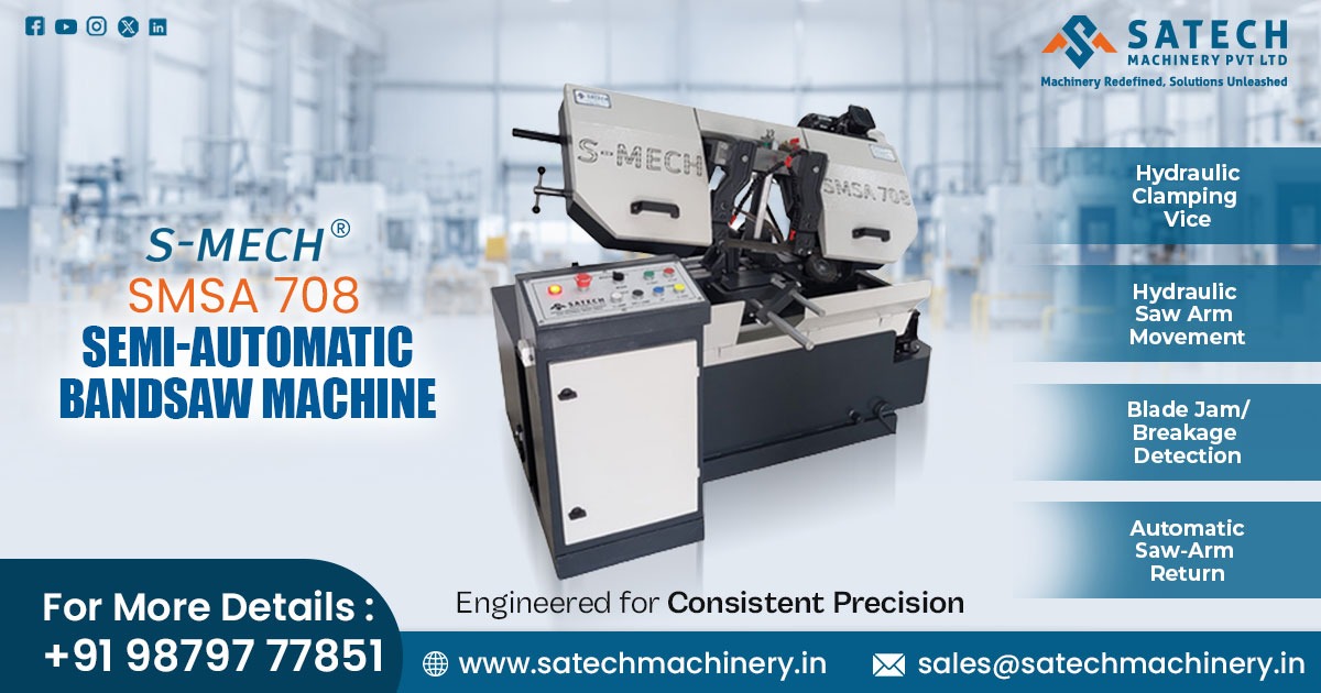 Automatic Bandsaw Machine Manufacturer and Supplier in Nashik