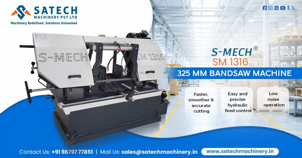 300mm Industrial Bandsaw Machine Manufacturer and Supplier in Bhubaneswar