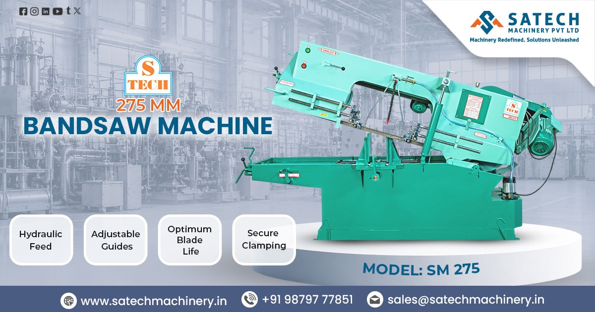 250 mm Bandsaw Machine Manufacturer and Supplier in Noida