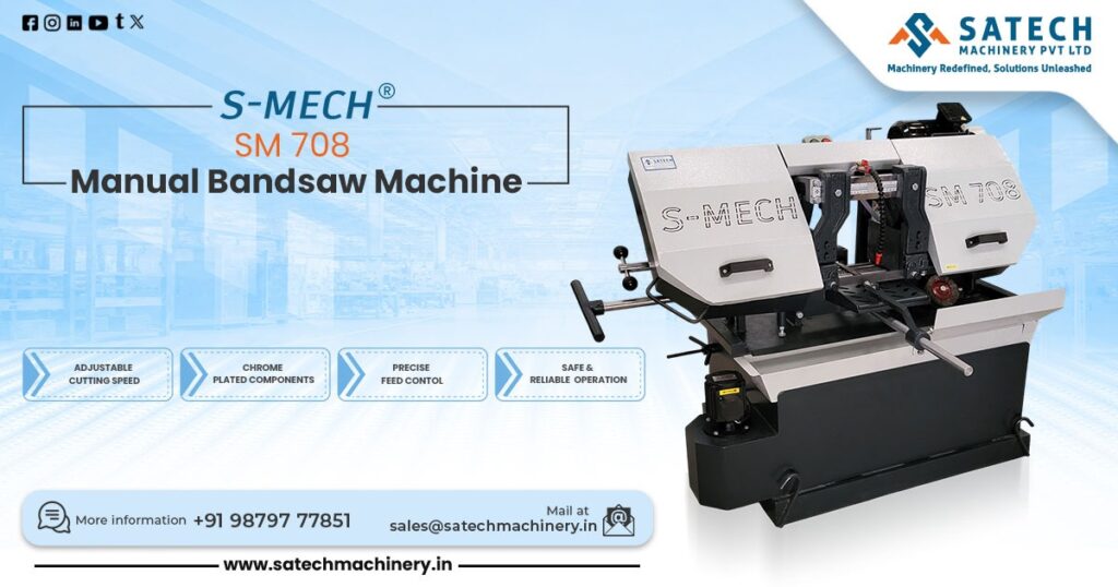 Metal Cutting Bandsaw Machine Manufacturer and Supplier in Gurugram