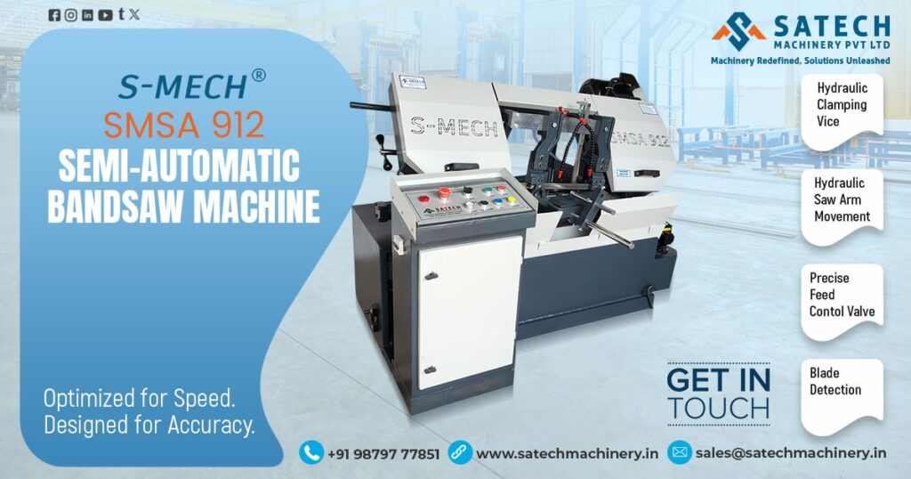 Semi-Automatic Bandsaw Machine Supplier in Kanpur