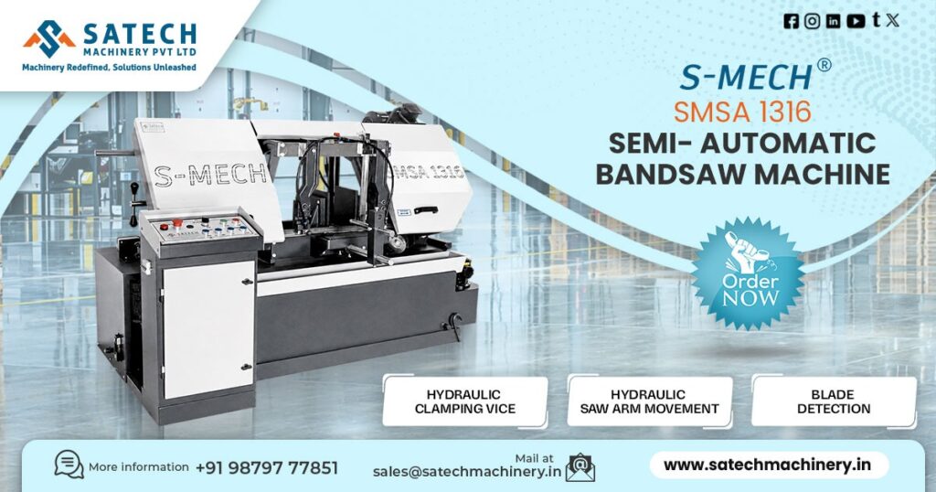 Semi-Automatic Bandsaw Machine in Indore