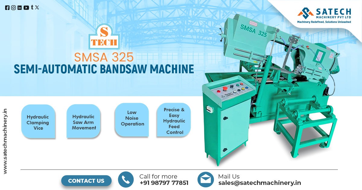 Semi Automatic Bandsaw Machine Manufacturer