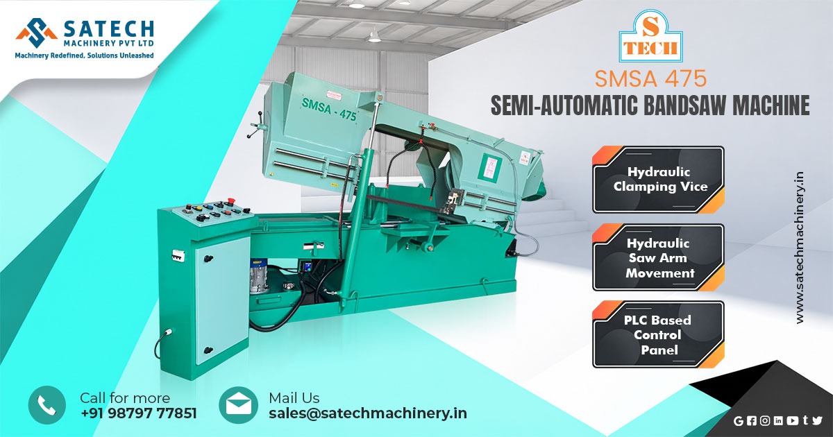Semi Automatic Bandsaw Machine Supplier