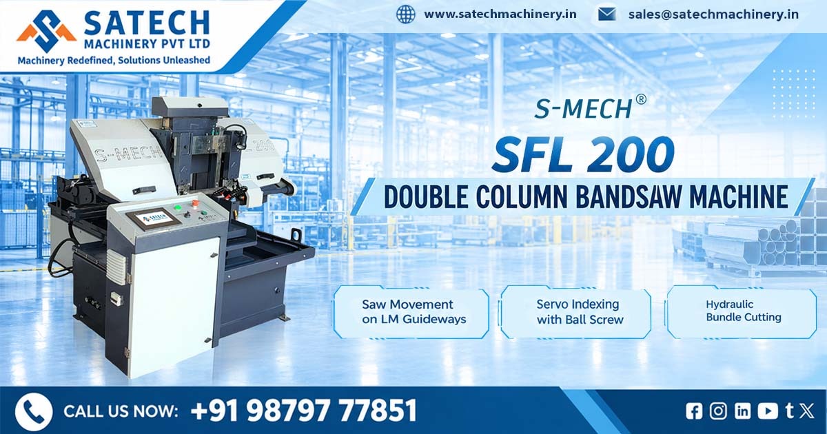 Manufacturer of Fully Automatic Bandsaw Machine