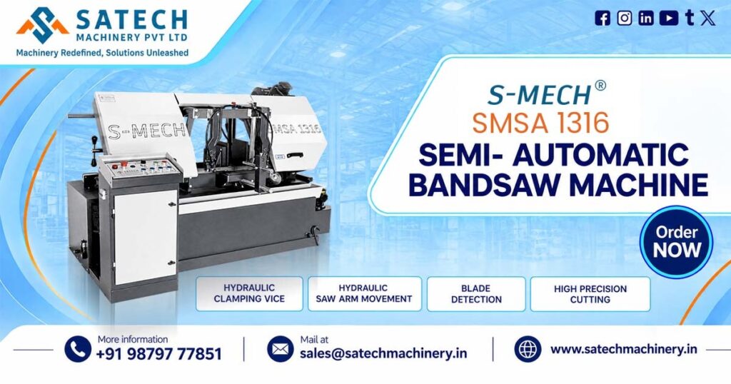 Which Semi Automatic Bandsaw Machine is Best for Metal Cutting?