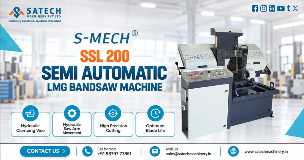 Manufacturer of Double Column Bandsaw Machine