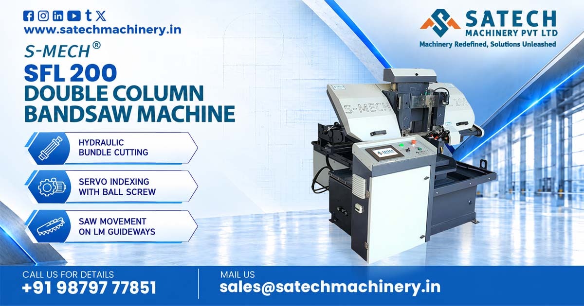 Fully Automatic Horizontal Metal Cutting Bandsaw Machine in Rajkot